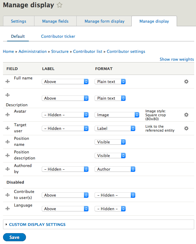View display avec les pseudo-champs ajoutés via hook_entity_extra_field_info