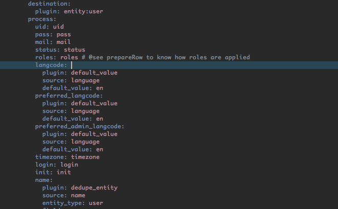 Drupal 8 - migration personnalisee