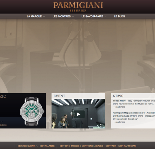 Parmigiani Fleurier - Homepage