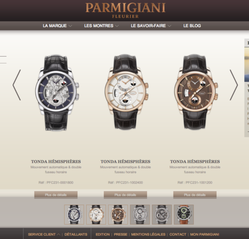 Parmigiani Fleurier - Collection