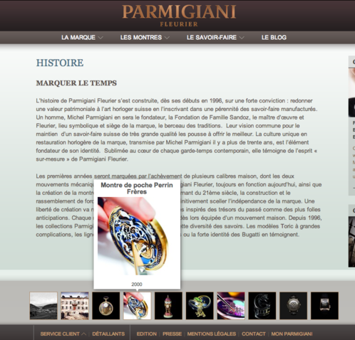 Parmigiani Fleurier - History
