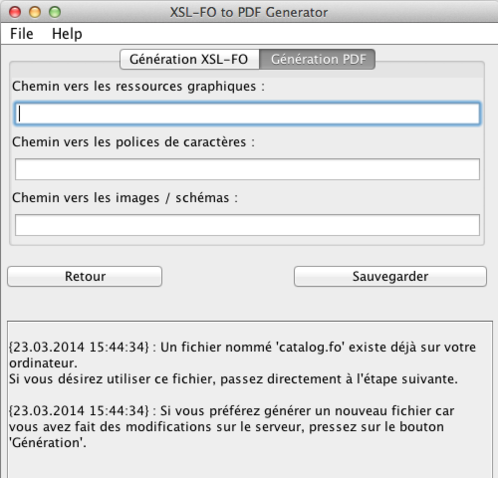 Preferences - PDF generation