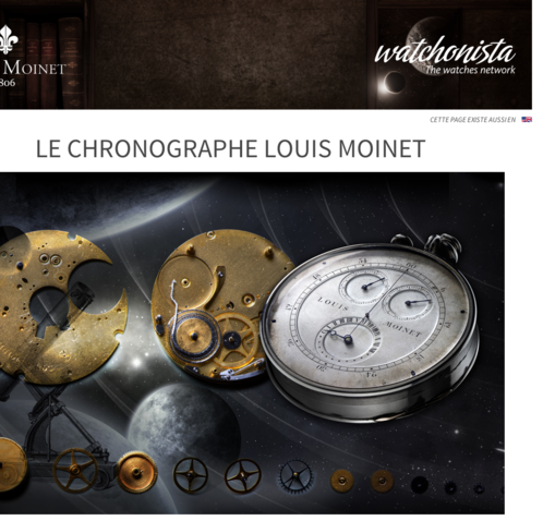 W - Louis Moinet chronograph