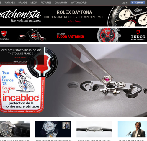 Watchonista - Homepage : The selection