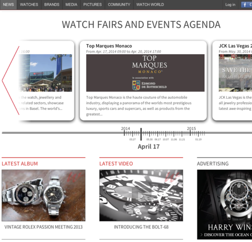 Watchonista - Public : News and events